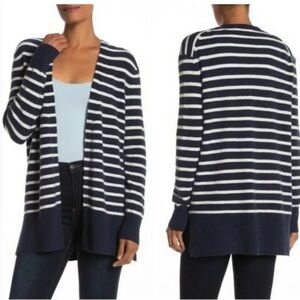 Madewell Cozy Walker Stripe Cardigan size S